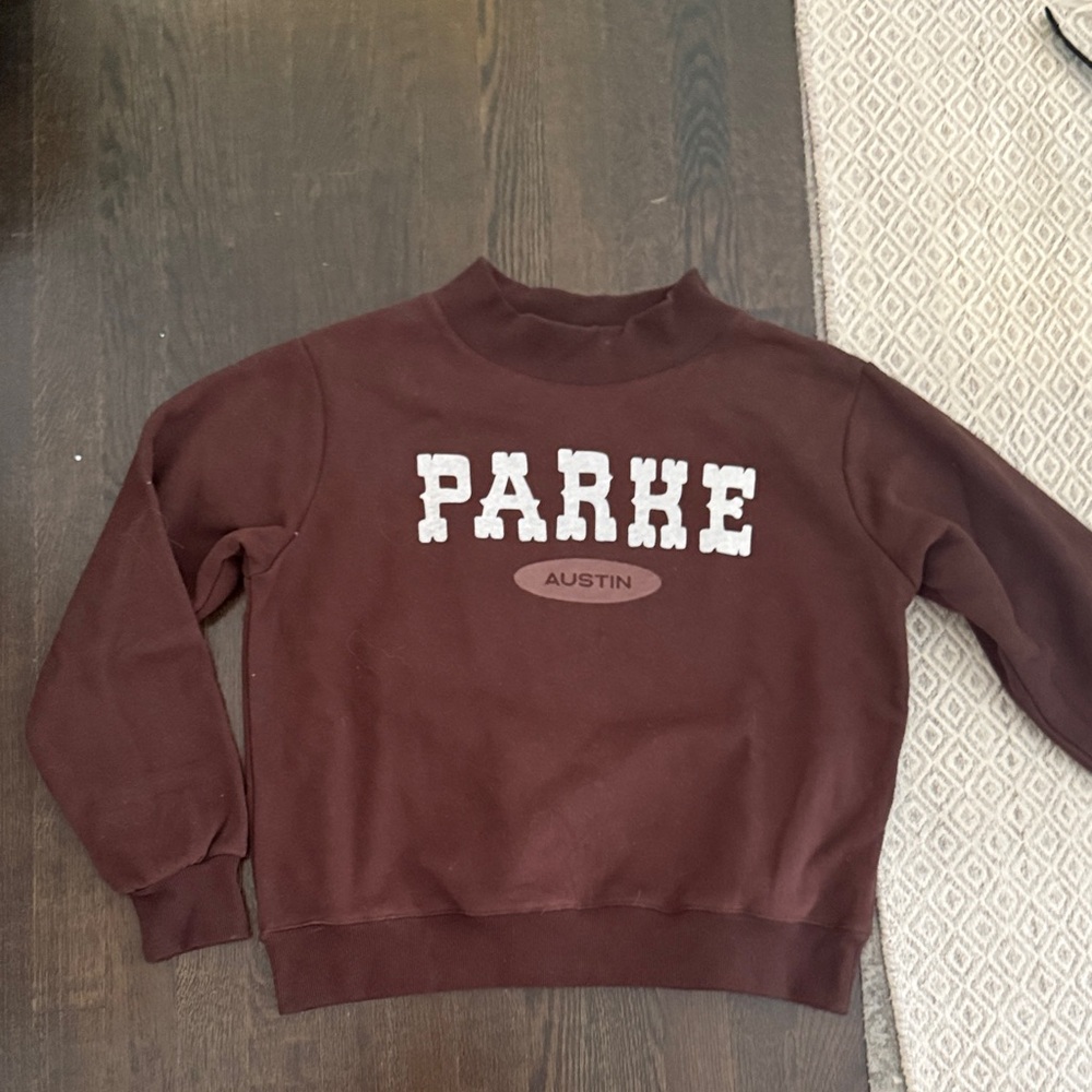 Parke Austin brown Crewneck sweatshirt
